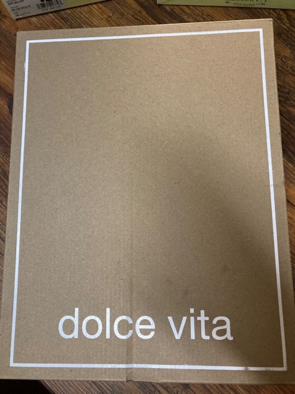 Dolce Vita Suede Western Cowboy Boots in Silver - Size 6 US - New in Box - Picture 4 of 4